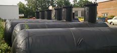 Газгольдер, емкость для изобутана УФА